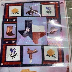 Texas Throw, wall hanging